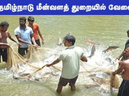 Tamil Nadu Fisheries Department Recruitment 2021